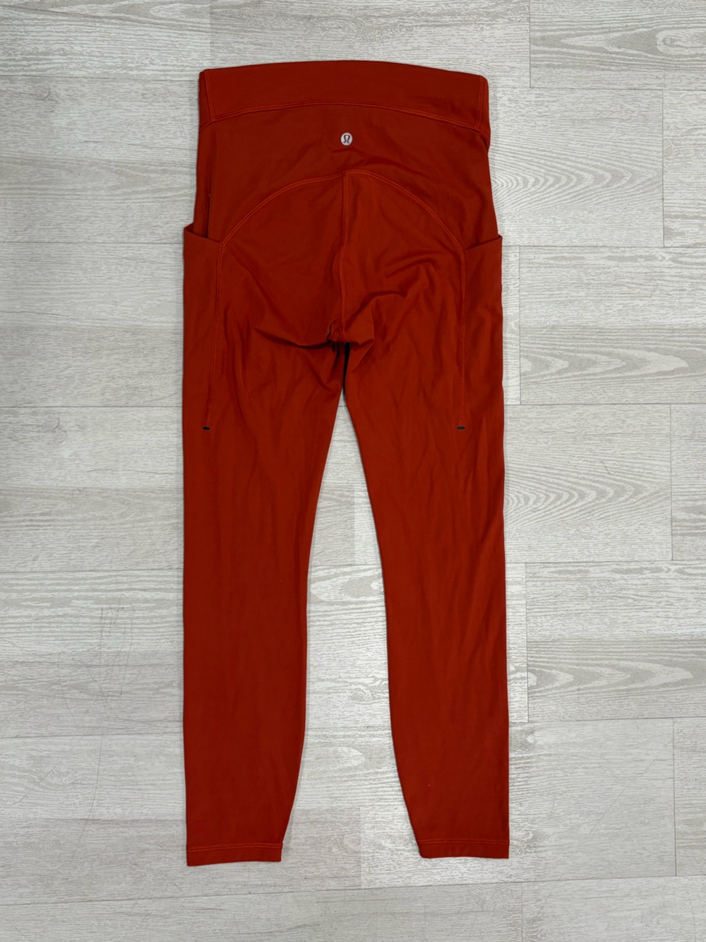 Lululemon Women's Rust Orange / Cayenne High-Rise Pocket Leggings Size 6
